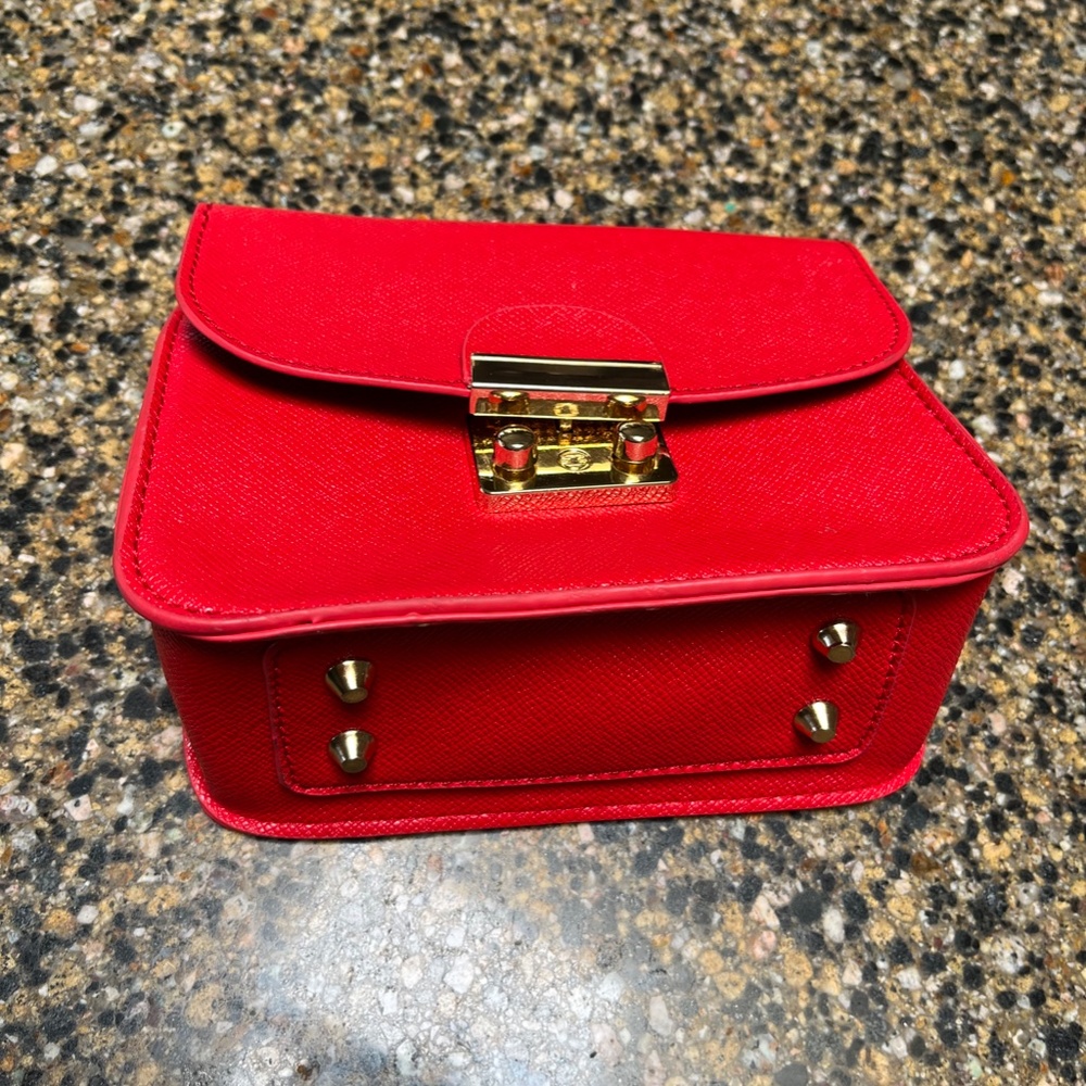 Small Red Crossbody Purse